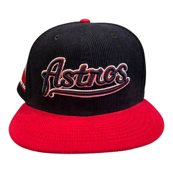 New Era Houston Astros Corduroy Pack 59FIFTY Hat 2001 Inaugural Season - Picture 3 of 7